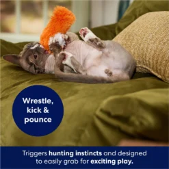 Frisco Plush Kicker Cat Toy -Best Pet Supplies 161264 PT5. AC SS1800 V1686579626