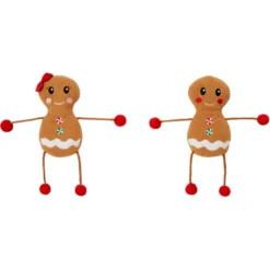 Frisco Holiday Gingerbread Pals Plush Kicker Cat Toy With Catnip, 2 Count 8 Frisco Holiday Gingerbread Pals Plush Kicker Cat Toy With Catnip, 2 Count -Best Pet Supplies 233303 PT3. AC SS1800 V1600708061