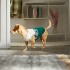 Frisco Tropical Palm Dog & Cat T-Shirt -Best Pet Supplies 312072 PT8. AC SS1800 V1644425897