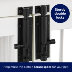 Frisco "Roma" Dog Crate Credenza & Mat 11 Frisco "Roma" Dog Crate Credenza & Mat -Best Pet Supplies 315189 PT6. AC SS1800 V1634154899