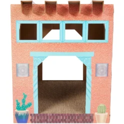 Frisco Southwestern House Cardboard Cat House -Best Pet Supplies 317739 PT2. AC SS1800 V1642088618