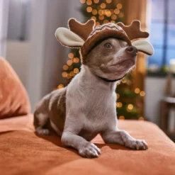 Frisco Antler Fair Isle Dog & Cat Hat -Best Pet Supplies 358313 PT4. AC SS1800 V1661798696