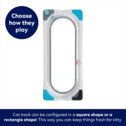 Frisco Play Activity Track Cat Toy -Best Pet Supplies 565342 PT2. AC SS1800 V1668636799