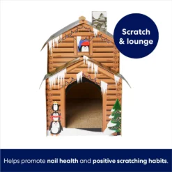Frisco Holiday Log Cabin Cardboard Cat House & Frisco Holiday Santa's Workshop Cardboard Cat House 12 Frisco Holiday Log Cabin Cardboard Cat House & Frisco Holiday Santa's Workshop Cardboard Cat House -Best Pet Supplies 986198 PT3. AC SS1800 V1698257736