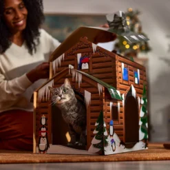 Frisco Holiday Log Cabin Cardboard Cat House & Frisco Holiday Santa's Workshop Cardboard Cat House 13 Frisco Holiday Log Cabin Cardboard Cat House & Frisco Holiday Santa's Workshop Cardboard Cat House -Best Pet Supplies 986198 PT4. AC SS1800 V1698258175